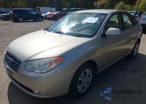 2009 Hyundai Elantra Gls from USA, damaged, VIN KMHDU46D69U751113